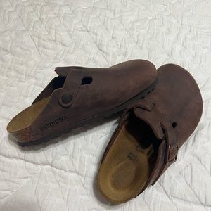 Oiled leather Boston Birkenstock